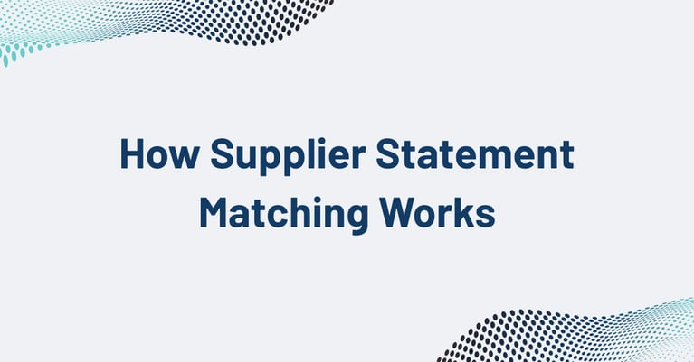 How Supplier Statement Matching Works
